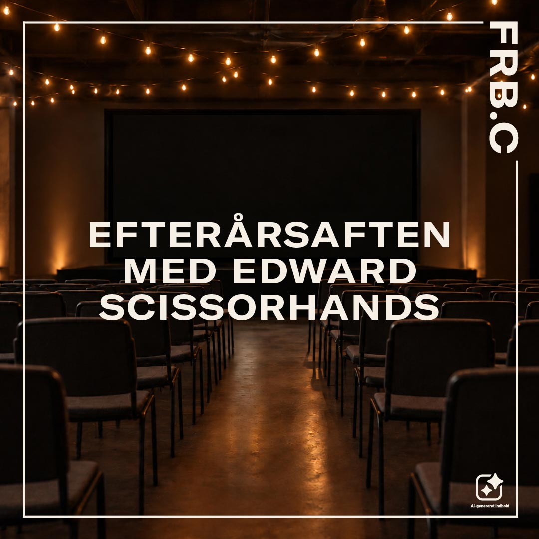 Efterårsbio med Edward Scissorhands